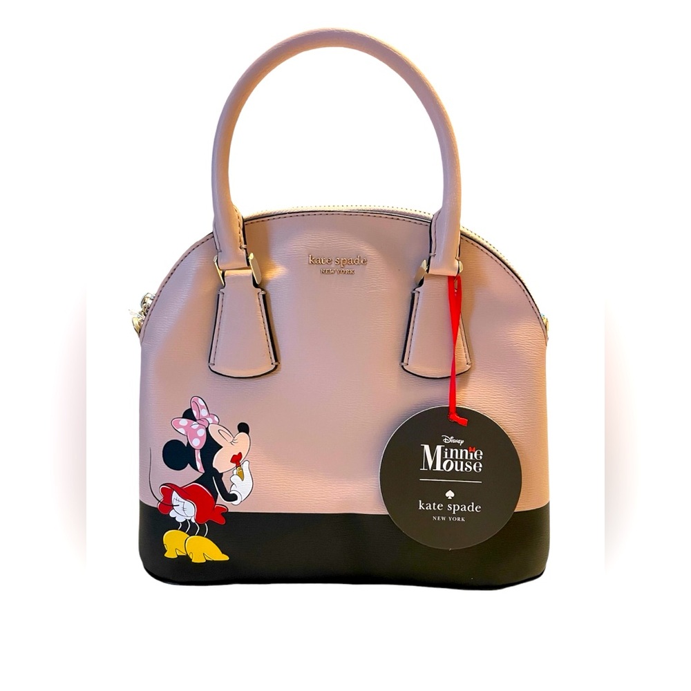 Minnie Mouse Valentines Day Pink Purse - Kate Spade X Disney Mini Dome Satchel